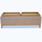 St James Soft Grey Storage Ottoman - 132cm x 48cm x 47cm | Bedroom | Benches & Pouffes | The Elms