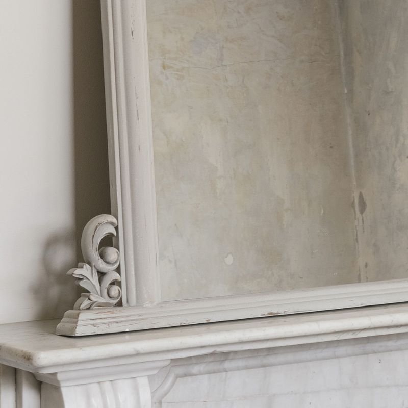 Wilton Ash Overmantle Mirror - 135cm x 138cm | Wall Decor | Mirrors | The Elms