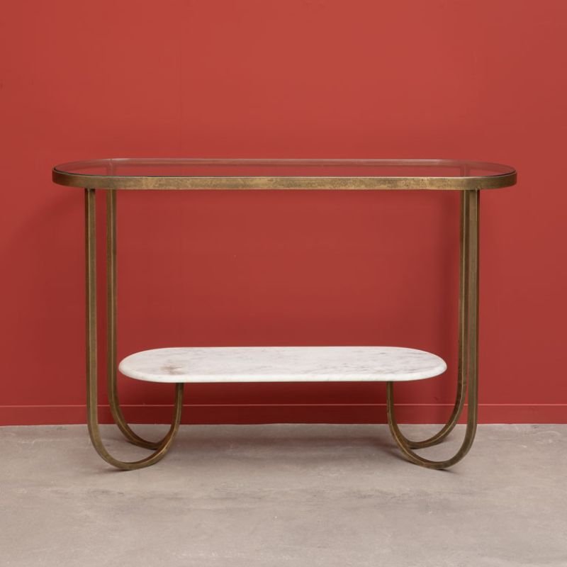 Lahori Console Table - 121.5cm x 38.5cm x 76cm | Living Room | Sideboards & Consoles | The Elms