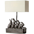 Rabbit Family Table Lamp - 43cm | Lamps | Table & Desk Lamps | The Elms