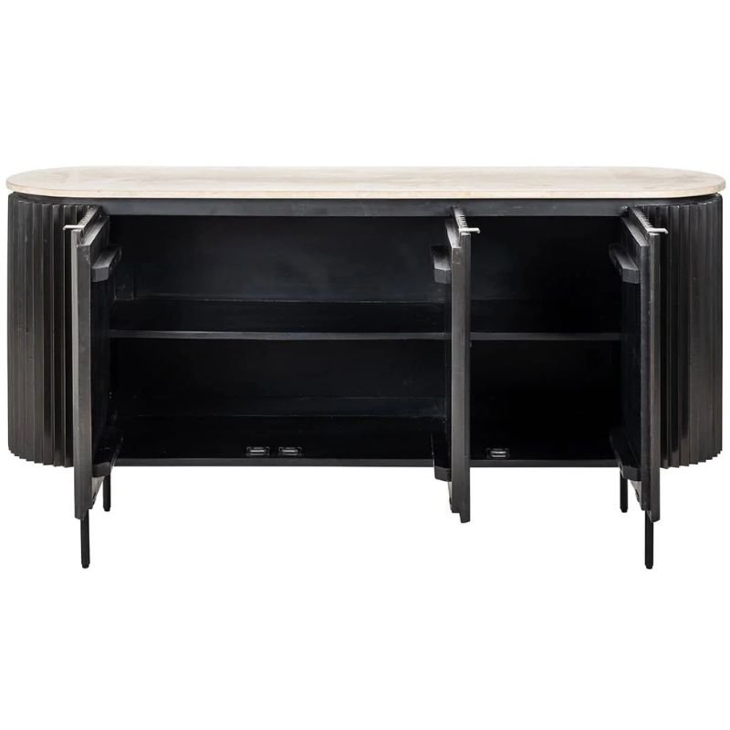 Hampton Sideboard - 160.5cm x 40cm x 82cm | Dining Room | Sideboards & Consoles | The Elms