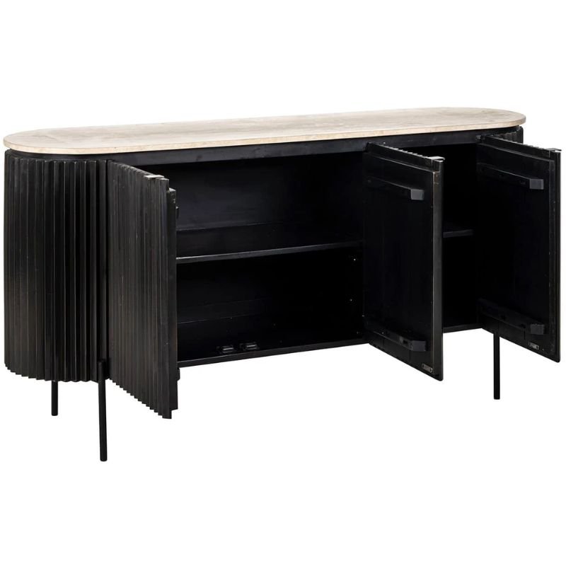 Hampton Sideboard - 160.5cm x 40cm x 82cm | Dining Room | Sideboards & Consoles | The Elms