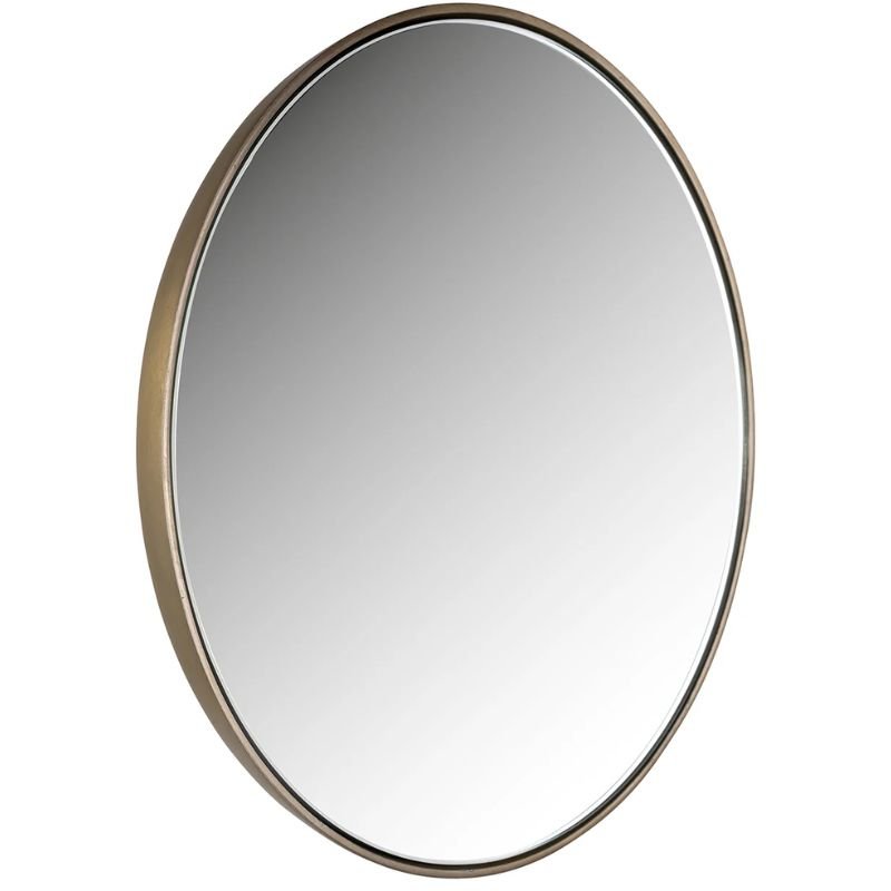 Mammom Gold Wall Mirror - 39cm x 39cm | Wall Decor | Mirrors | The Elms