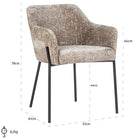 Fay Shitake Island Dining Chair | Dining Room | Dining Chairs | The Elms