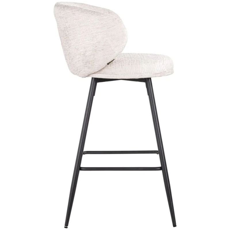 Mimi Cream Fusion Barstool - 44cm | Dining Room | Bars & Barstools | The Elms