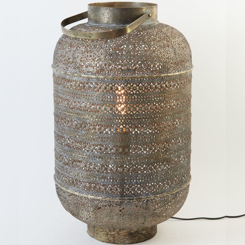Udupi Brown Gold Table Lamp - 62cm | Lamps | Table & Desk Lamps | The Elms