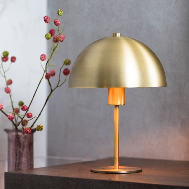 Merel Antique Bronze Smoked Table Lamp - 35cm | Lamps | Table & Desk Lamps | The Elms