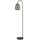 Meya Matte Black Gold Floor Lamp - 172cm | Lamps | Floor Lamps | The Elms