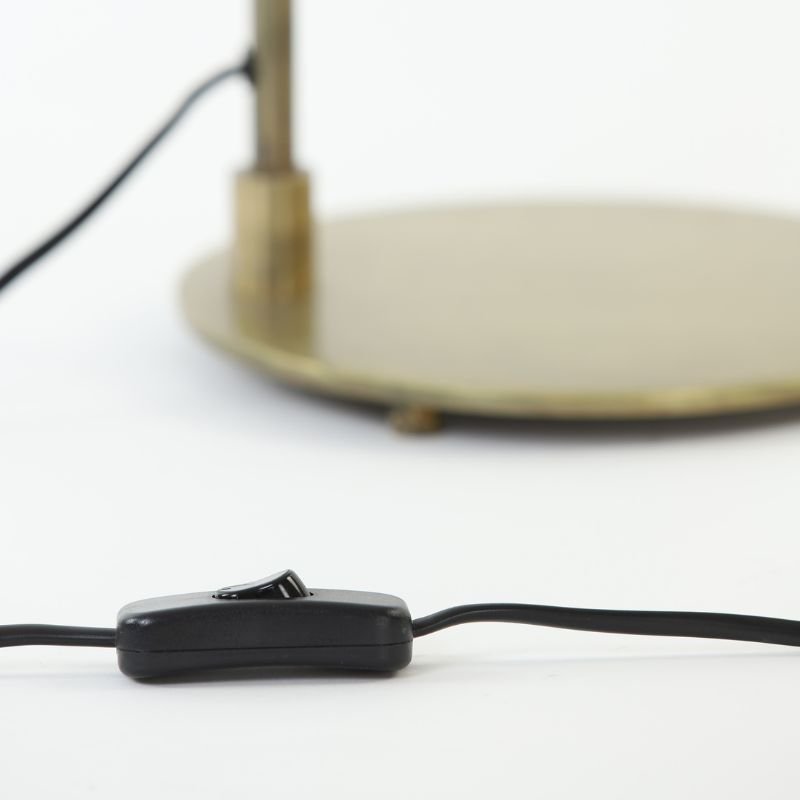 Aleso Gold Metal Desk Lamp - 48cm | Lamps | Table & Desk Lamps | The Elms