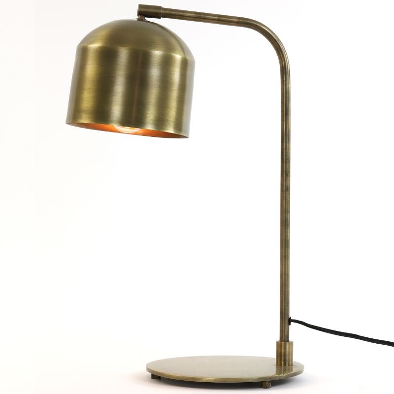 Aleso Gold Metal Desk Lamp - 48cm | Lamps | Table & Desk Lamps | The Elms