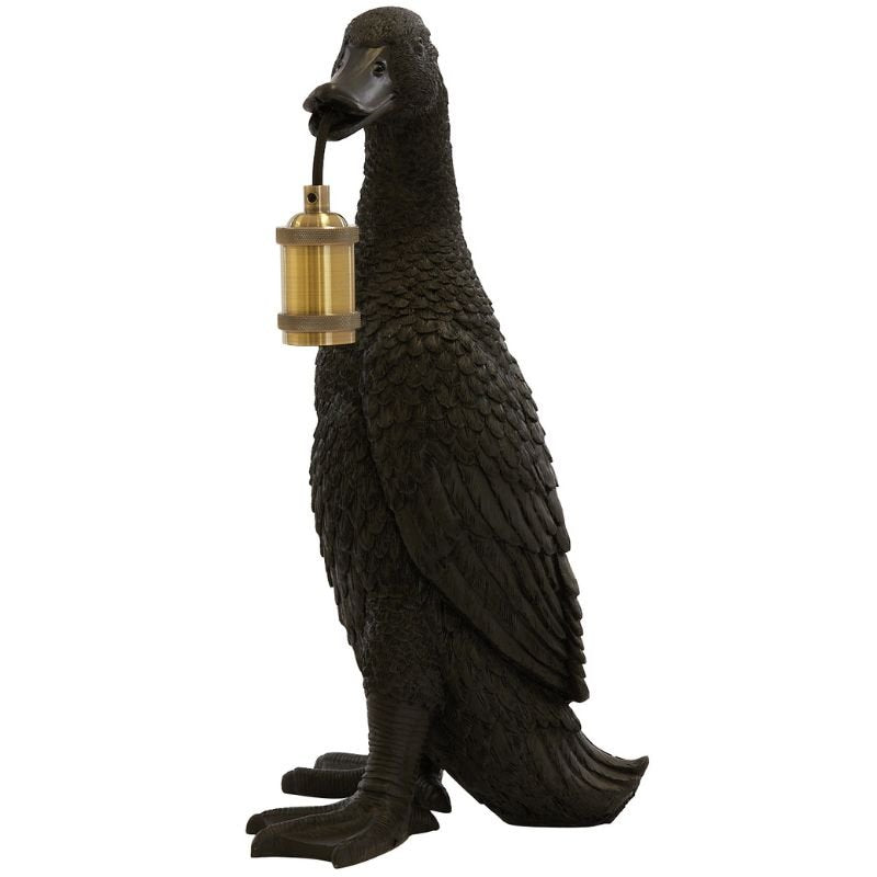 Duck Black Table Lamp - 48.5cm | Lamps | Table & Desk Lamps | The Elms