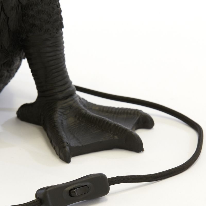 Duck Black Table Lamp - 48.5cm | Lamps | Table & Desk Lamps | The Elms