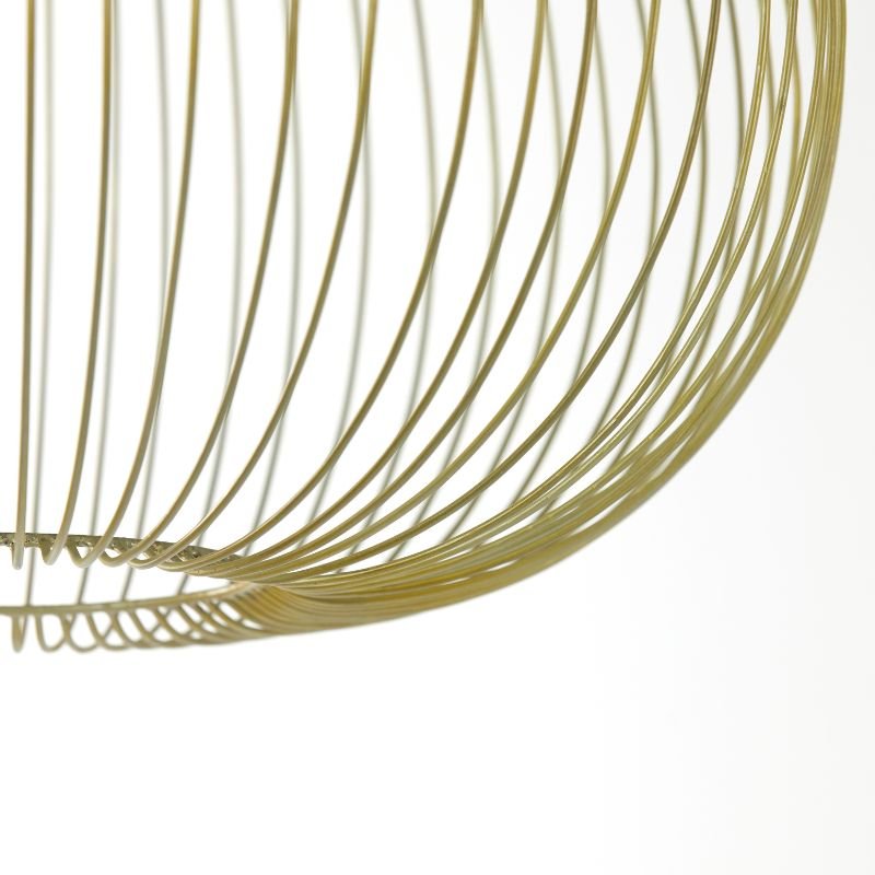 Rilana Light Gold Pendant Lamp - 35cm | Ceiling Lights | Pendant Lamps | The Elms