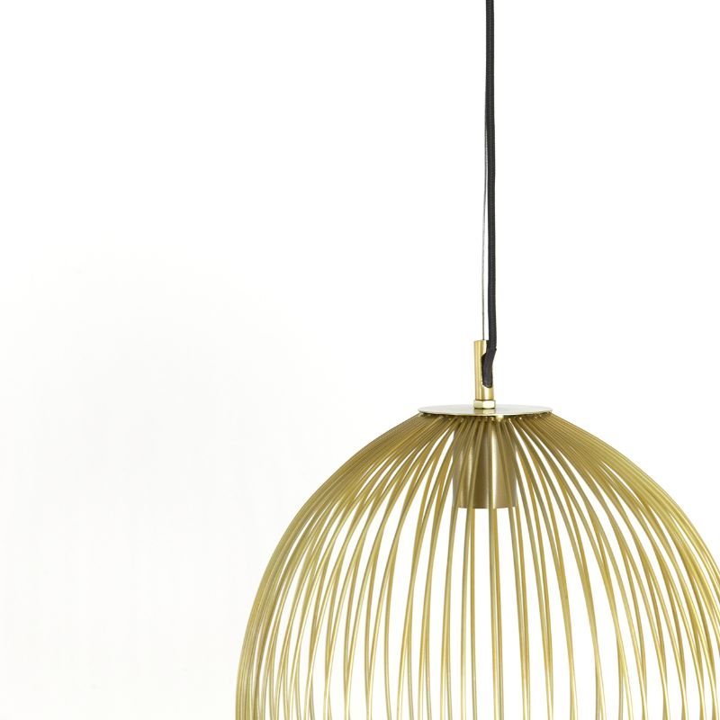 Rilana Light Gold Pendant Lamp - 35cm | Ceiling Lights | Pendant Lamps | The Elms