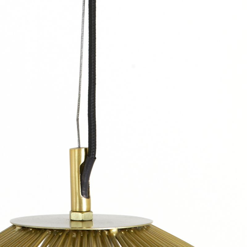 Rilana Light Gold Pendant Lamp - 35cm | Ceiling Lights | Pendant Lamps | The Elms