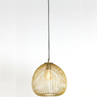 Rilana Light Gold Pendant Lamp - 35cm | Ceiling Lights | Pendant Lamps | The Elms