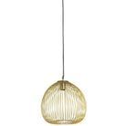 Rilana Light Gold Pendant Lamp - 35cm | Ceiling Lights | Pendant Lamps | The Elms