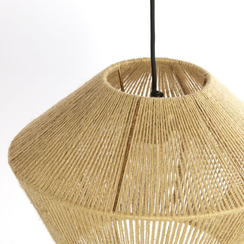 Fugia Natural Jute Pendant Lamp - 26.5cm | Ceiling Lights | Pendant Lamps | The Elms