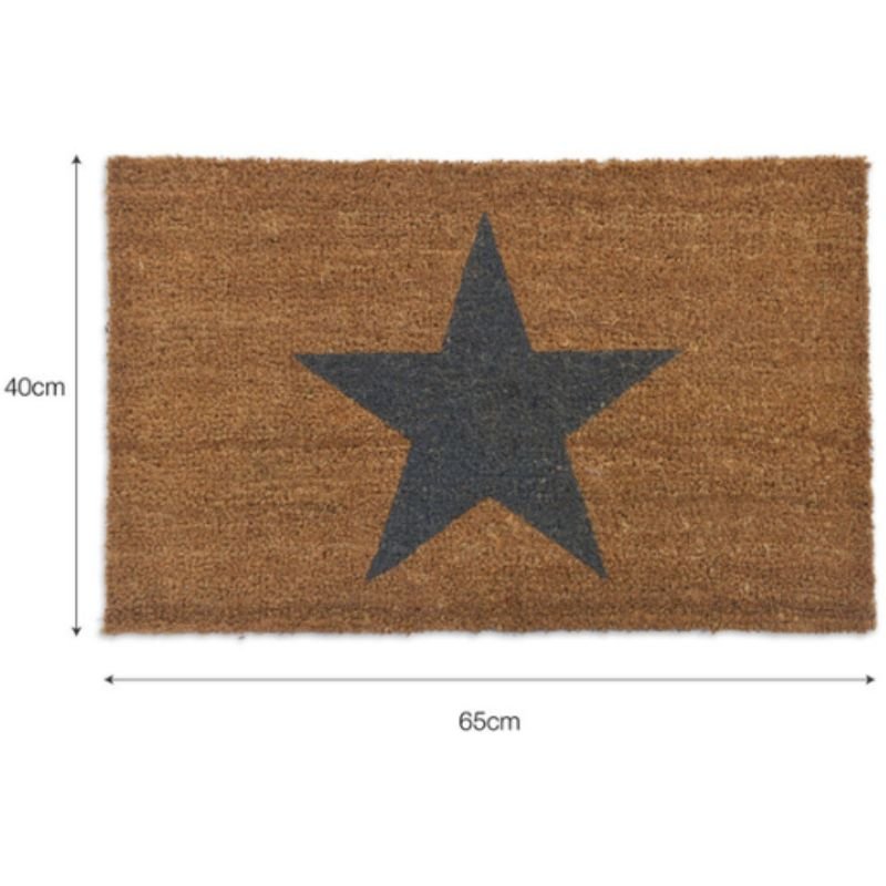Star Doormat - 65cm x 40cm | Outdoor Living | Garden Accessories | The Elms