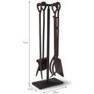 Classic Black Fireside Tools Set - 71cm | Decorative Accessories | Decorative Objects | The Elms