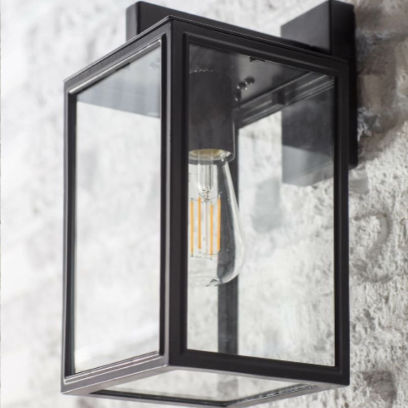 Belgrave Carbon Carriage Light - 33cm | Garden Lighting | Wall Lights | The Elms