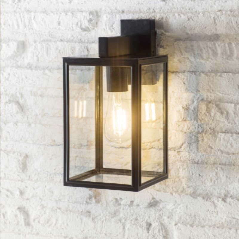 Belgrave Carbon Carriage Light - 33cm | Garden Lighting | Wall Lights | The Elms