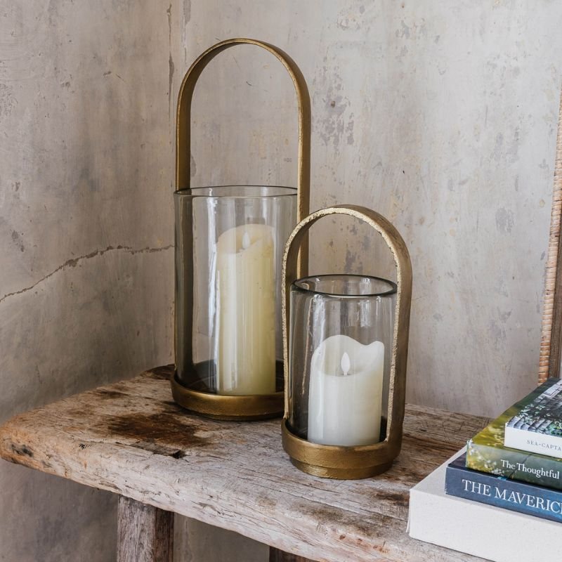 Da Gama Aluminium Hurricane - 28cm | Lighting Accessories | Hurricanes & Candle Holders | The Elms