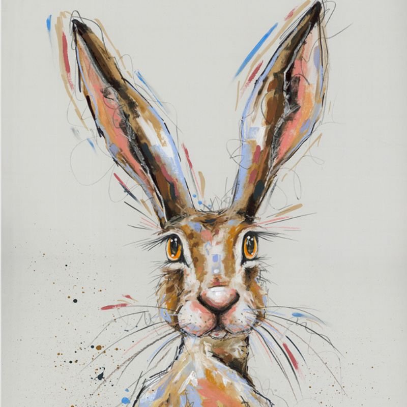 Running Free Wall Art - 59cm x 59cm | Wall Decor | Wall Art | The Elms