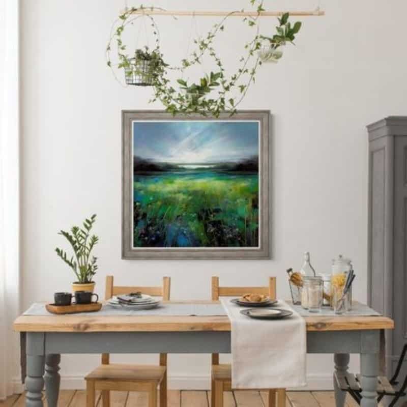 Time Stands Still Wall Art - 90cm x 90cm | Wall Decor | Wall Art | The Elms