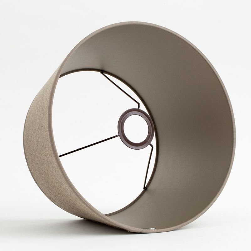 Lindro Amell - Natural Silver - 30x23x17 | Shades & Bases | Lamp Shades | The Elms