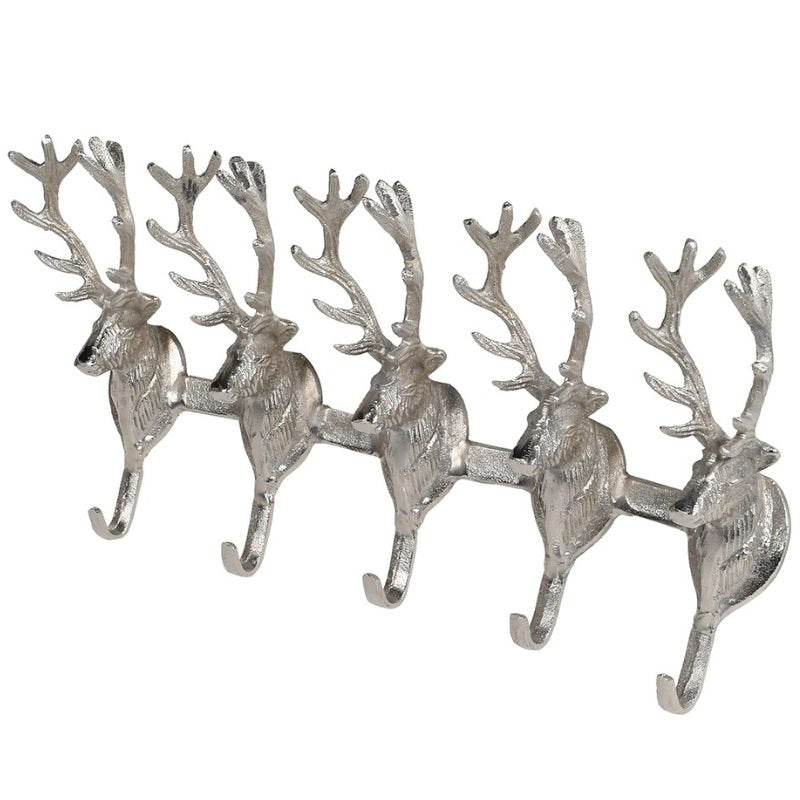 Multi Stag Wall Hook - 48cm | Christmas | Christmas Decorative Accessories | The Elms