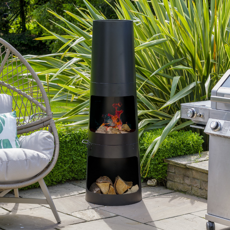 Casa Mia Primo Wood-Burning Chiminea | The Elms