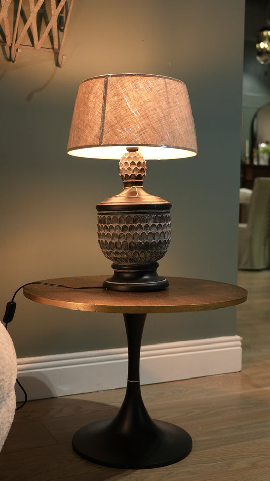 Derby Antique Resin Table Lamp