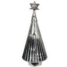 Antique Silver Christmas Tree - 38cm | Christmas | Christmas Decorative Accessories | The Elms