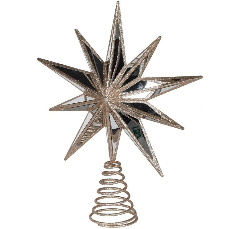 Bronze Star Tree Topper - 30cm | Christmas | Christmas Tree Decorations | The Elms