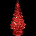 Red Lit Christmas Tree - 25cm | Christmas | Christmas Decorative Accessories | The Elms