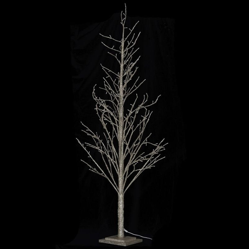 270 LED Champagne Twig Tree - 180cm | Christmas | Christmas Decorative Accessories | The Elms
