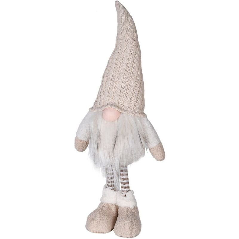 Gigget Stripe Leg Gnome - 48cm | Christmas | Christmas Decorative Accessories | The Elms