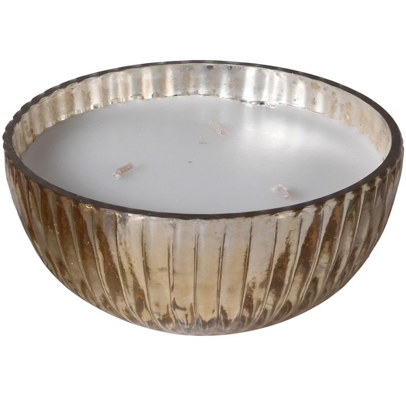 Balsam Cedar Gold Candle Pot - 16cm | Christmas | Christmas Candles & Diffusers | The Elms