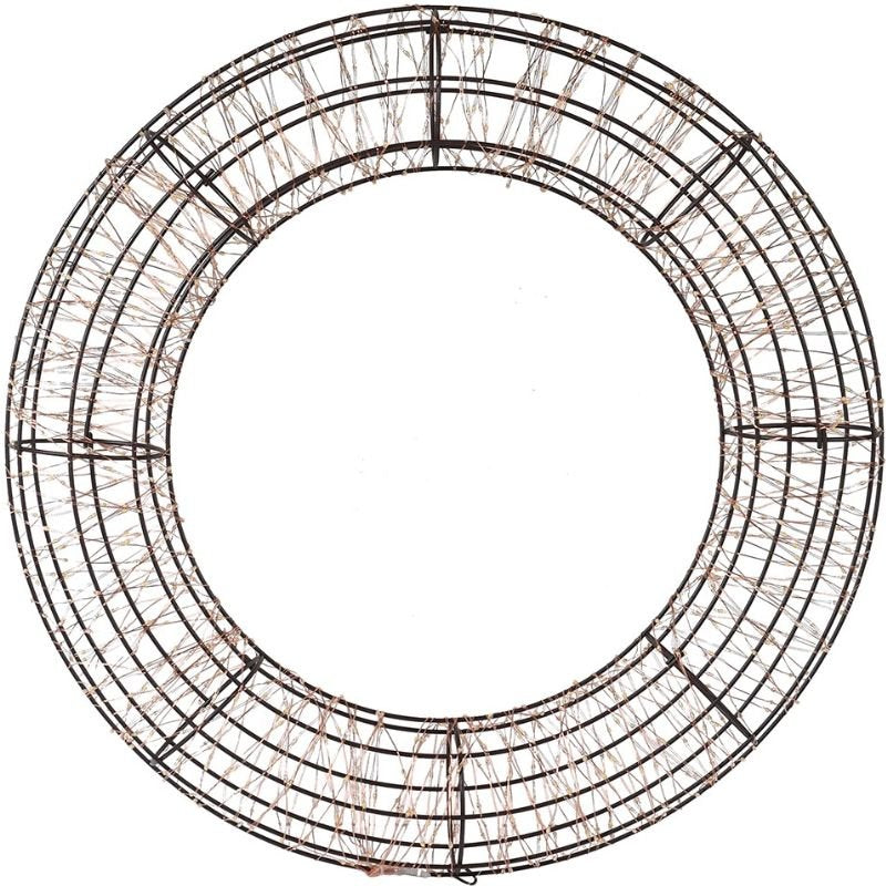 1200 LED Lit Wreath - 56cm | Christmas | Christmas Wreaths & Garlands | The Elms