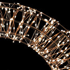 1200 LED Lit Wreath - 56cm | Christmas | Christmas Wreaths & Garlands | The Elms