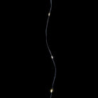 100 Silver Wire Lights On Wooden Spool - 100cm | Christmas | Christmas Lights | The Elms