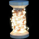 100 Copper Wire Lights On Wooden Spool - 100cm | Christmas | Christmas Lights | The Elms