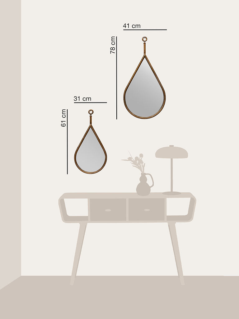Eau De Vie Set of 2 Mirrors