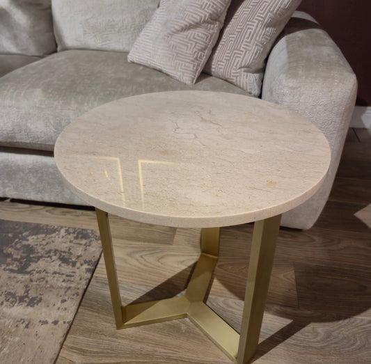 Leo Side Table Marble Top