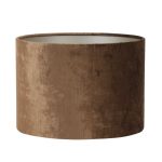 Gemstone Cylinder Lamp Shade - Brown - 20cm | Lighting Accessories | Lamp Shades | The Elms