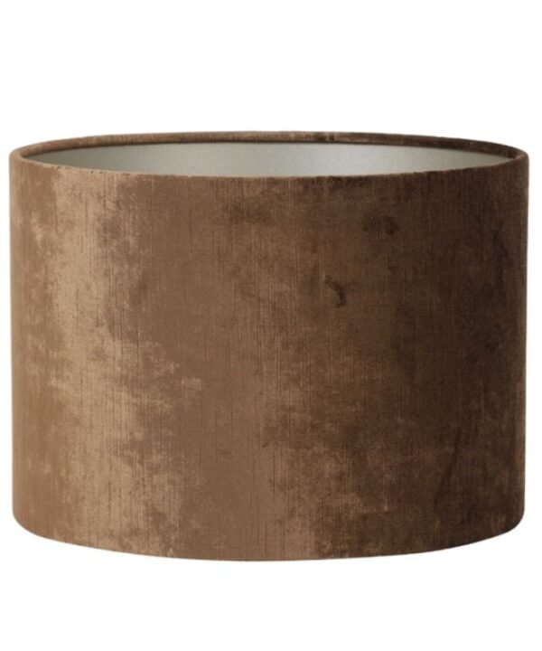 Gemstone Cylinder Lamp Shade - Brown - 20cm | Lighting Accessories | Lamp Shades | The Elms