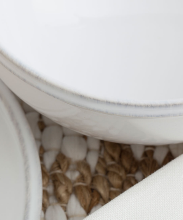 Flamant Jille White Ceramic Bowl | The Elms