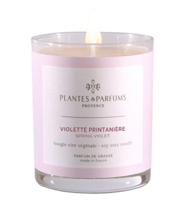 Perfumed Candle - Spring Violet | Fragrances | Candles | The Elms