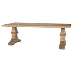 Normandy Dining Table with Castle Legs - 240cm | Dining Room | Dining Tables |The Elms
